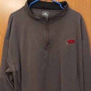 Men's Arkansas Razorback Pullover Sz XL